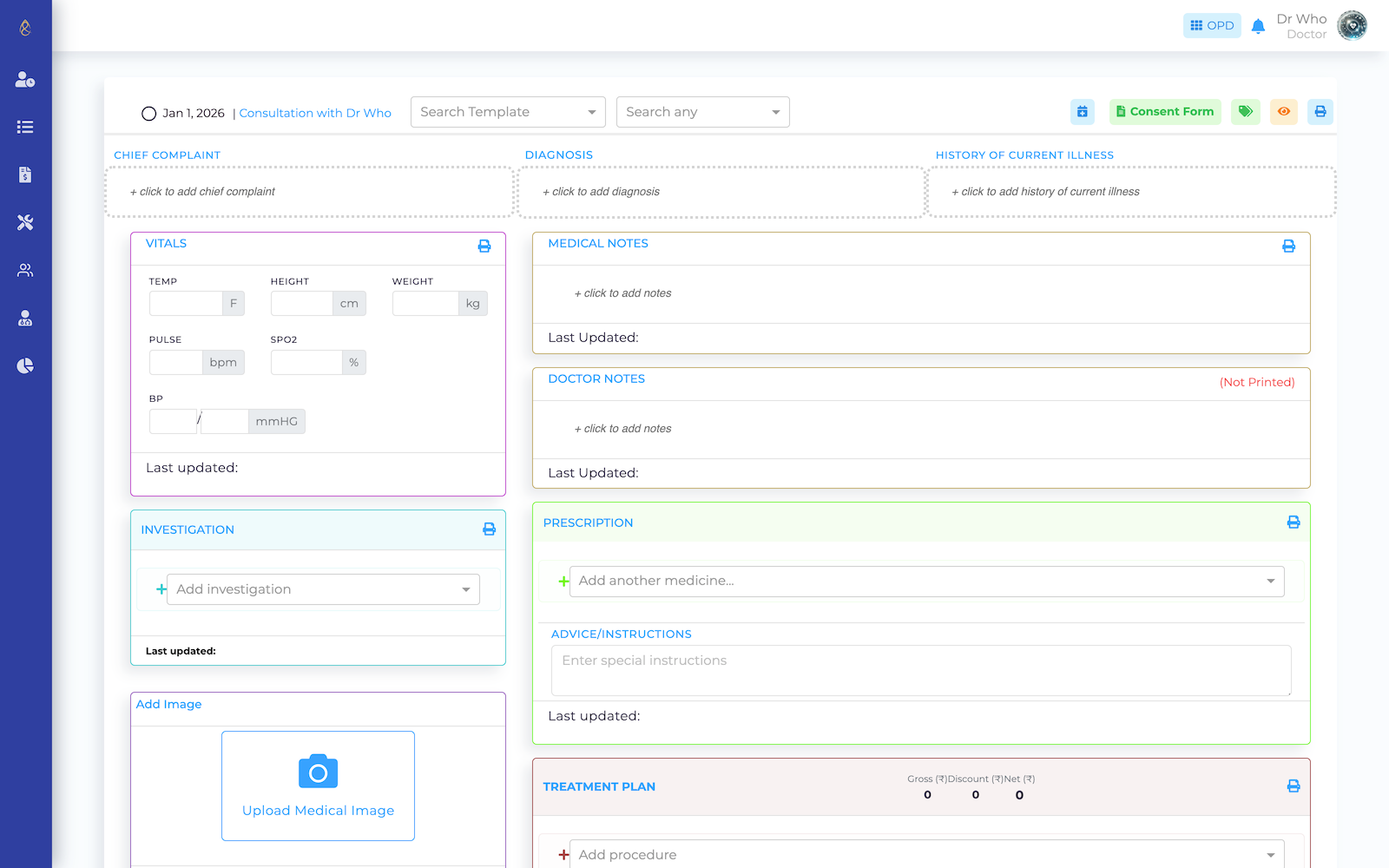 NeftX Healthcare Platform Workflow
